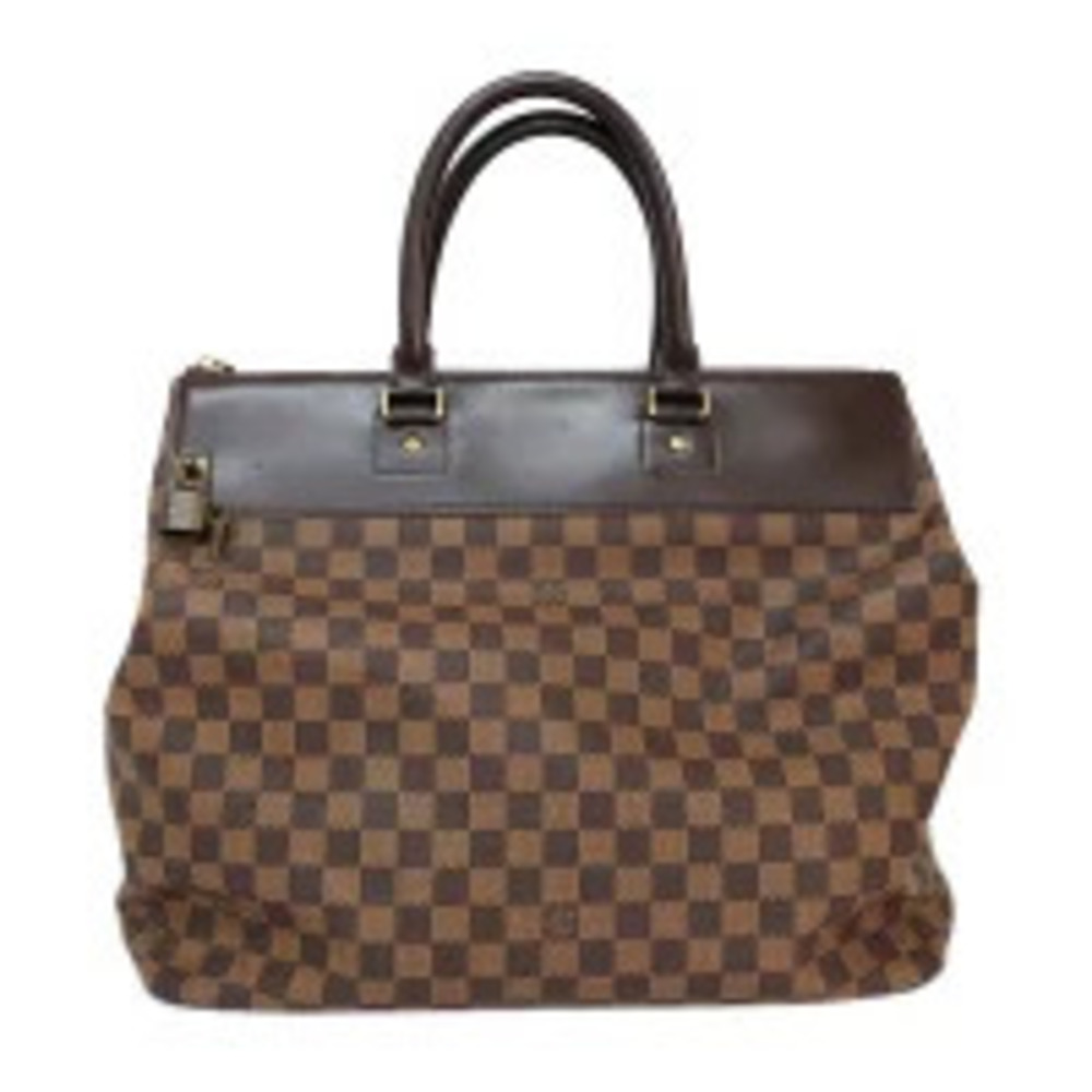 Louis Vuitton Greenwich Boston Bag Damier Brown Travel